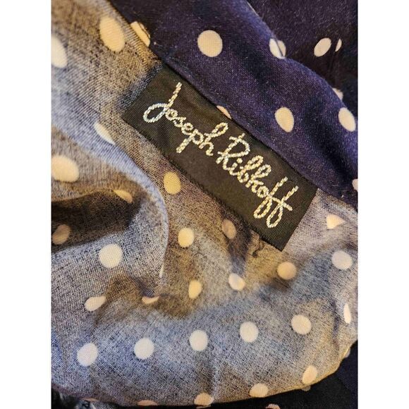 Joseph Ribcroff Polkadot 80s jumpsuit with Pockets Rayon - Picture 6 of 6